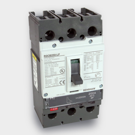 Circuit Breaker 225 A - 250 Frame 3P 600 VAC, N-Normal Fault, FTU Trip Unit, 35 KAIC Interrupt at 480 VAC